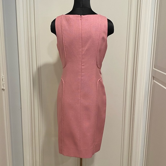 David Meister Pink Mini Dress with Chic Design - Picture 4 of 6